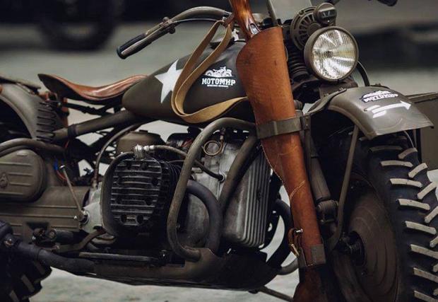 Let's ride, cowboy. 1942 Harley-Davidson XA Experimental